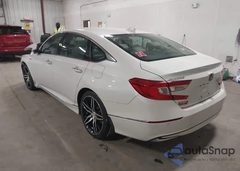 2021 Honda Accord Hybrid Touring из США, поврежденный, VIN 1HGCV3F97MA018518